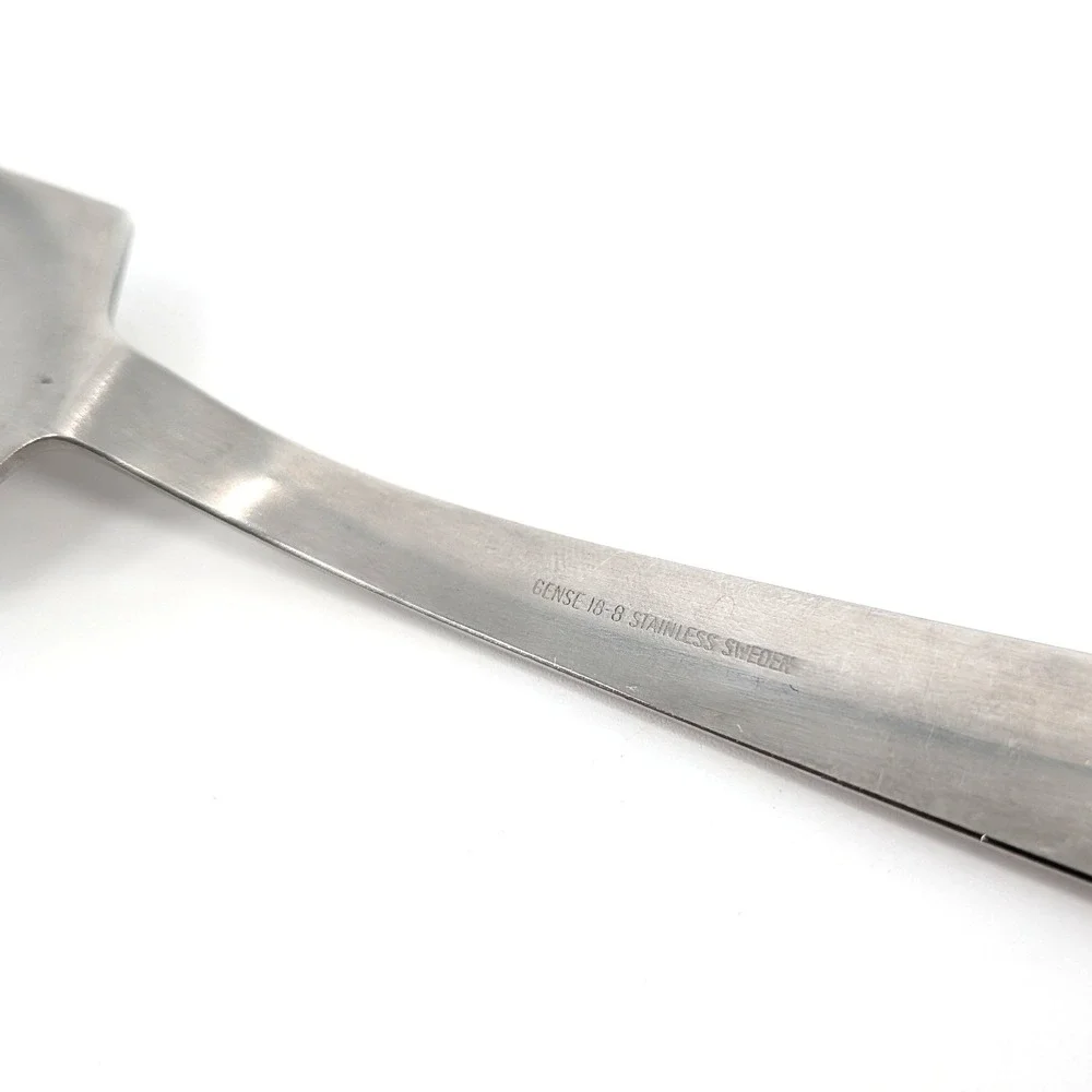Gense Fish Serving Knife 18-8 Stainless Sweden Mid Century Modern Flatware 10.5